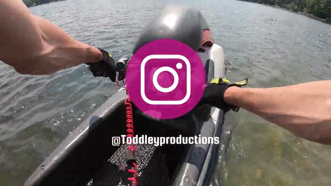 AROUND THE LAKE ON A STAND UP JETSKI