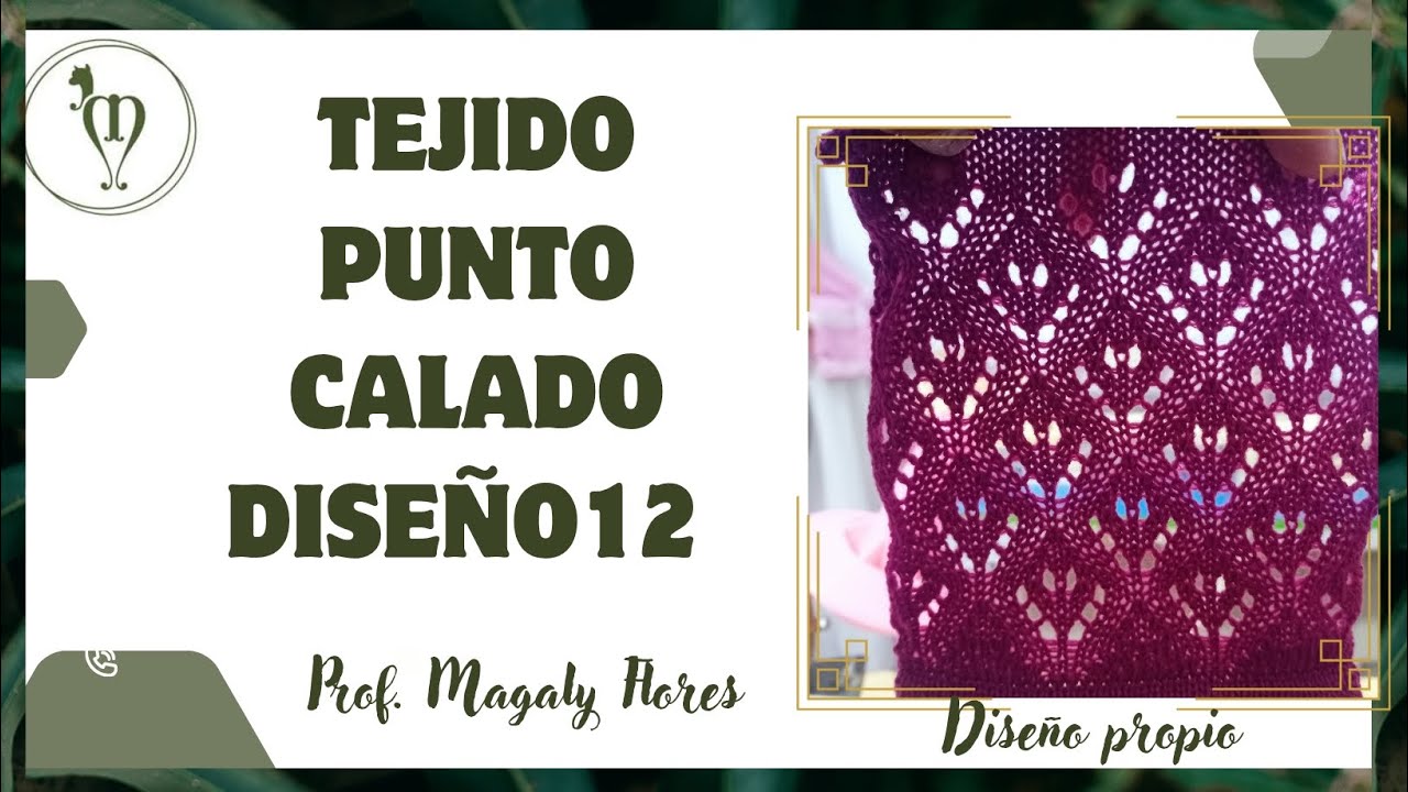 Tejido de punto calado, DISEÑO 12
