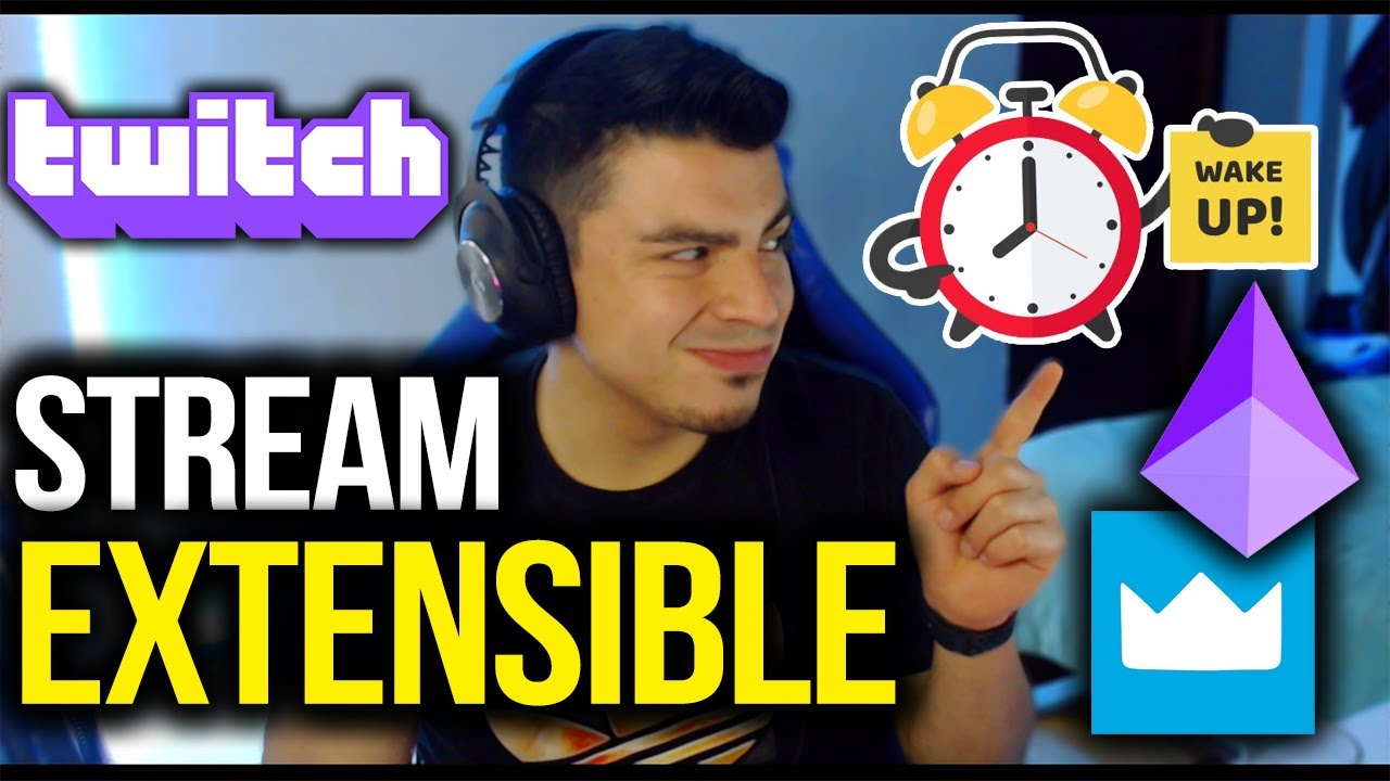 ✅ Como HACER DIRECTOS EXTENSIBLES AUTOMATICOS en TWITCH  ⏱ (SE SUMA el TIEMPO SOLO) 😎
