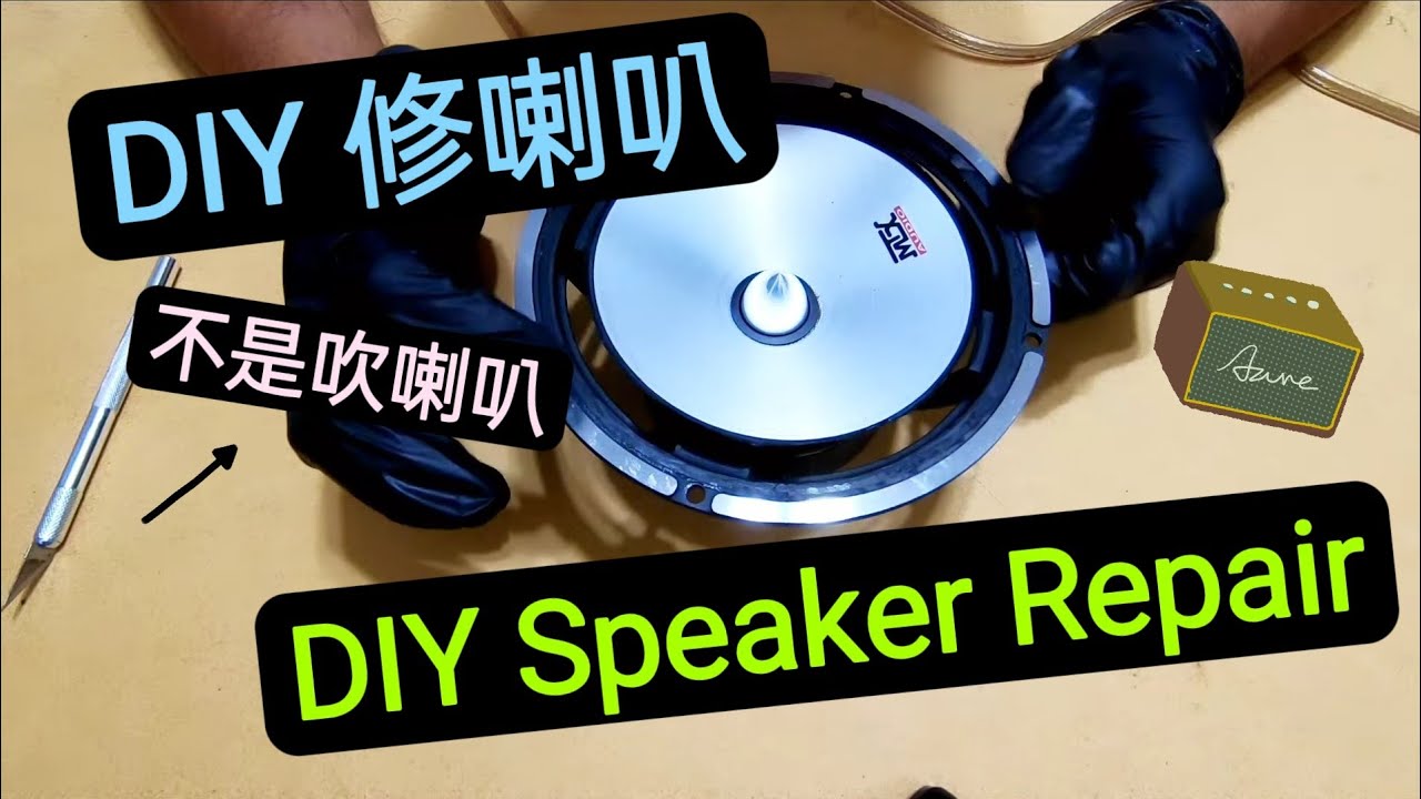 汽車音響修理 DIY 喇叭修理