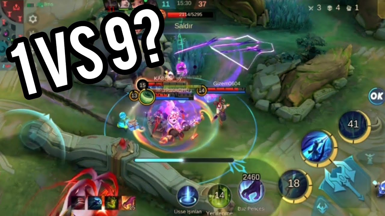 1 VS 9 ATTIM! (kaybettim)