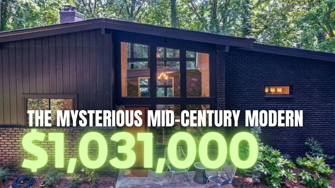 INCREDIBLE Atlanta Mid-Century Modern Home with POOL!!