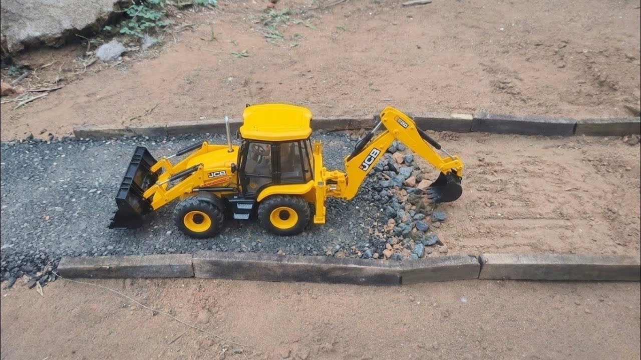 JCB 3DX and Dump Truck building a brand new road! 🚜🛣️