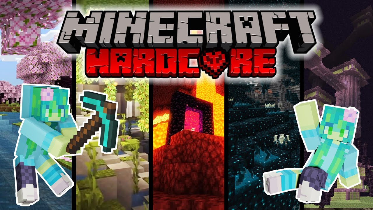Hardcore Minecraft!  Lost in the Nether #livestream #minecraft
