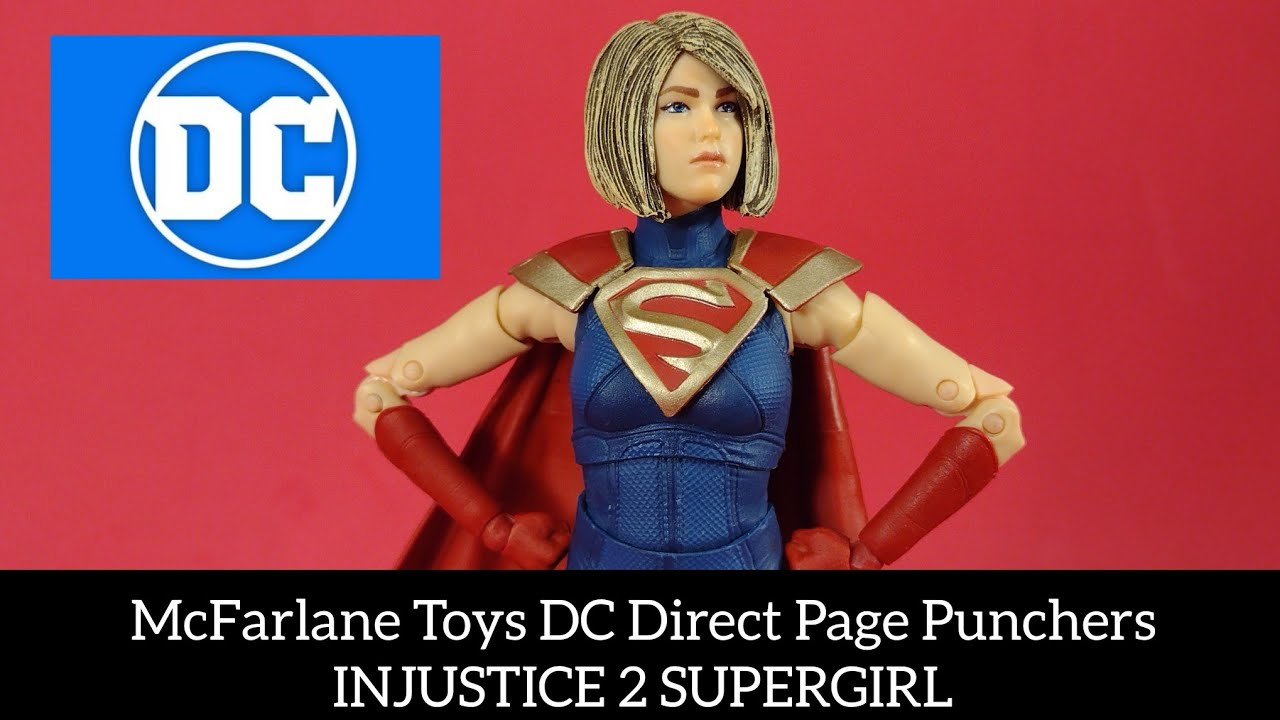 MCFARLANE TOYS DC DIRECT PAGE PUNCHERS Injustice 2 Supergirl