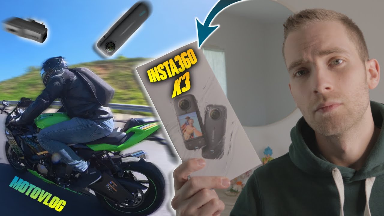 Insta360 X3, Ca vaut quoi en 2024 ? 😯 (SPECIAL MOTO)