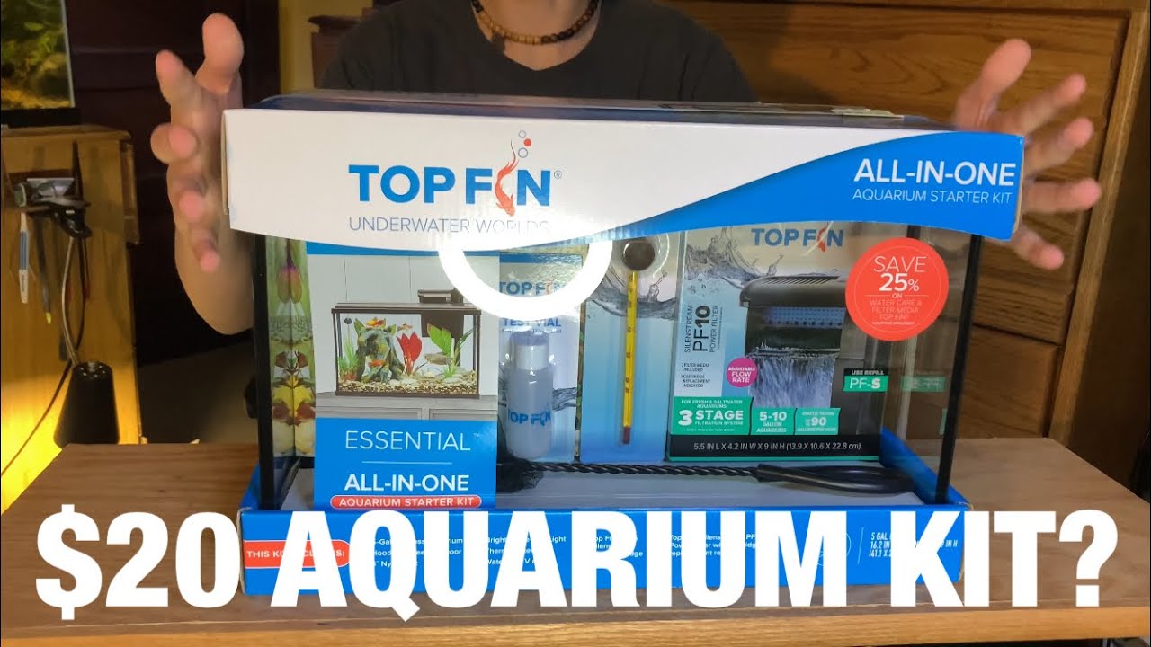 TopFin 5 Gallon Aquarium Kit Unboxing: A Great Deal!