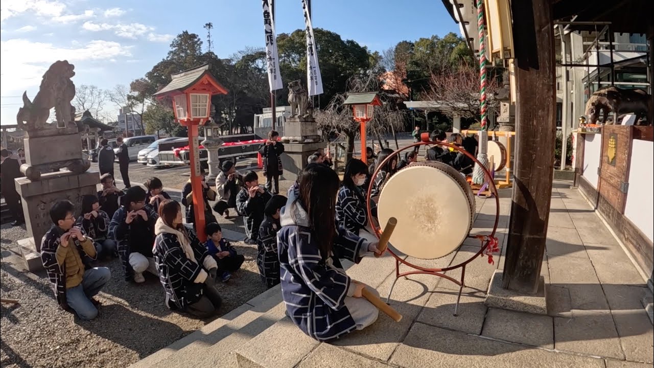 上半田地区　初午祭　2026年2月1日