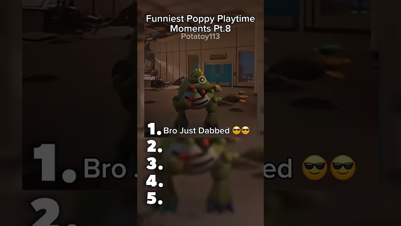 Funniest Poppy Playtime Pt.8 🧸🏭🤖😂(no.2 is just So Funny!! 🤣😂)