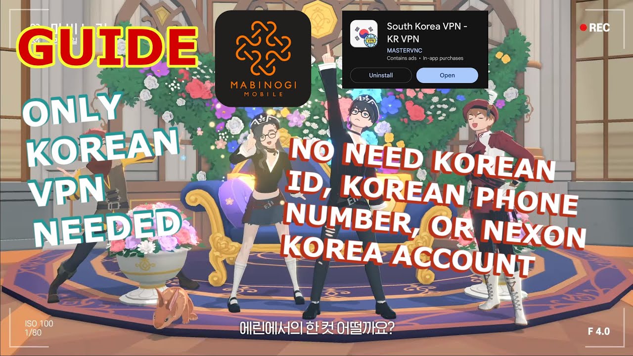 (Outdated due to VPN Block) Mabinogi Mobile - How to Download and Play Outside Korea using Korea VPN