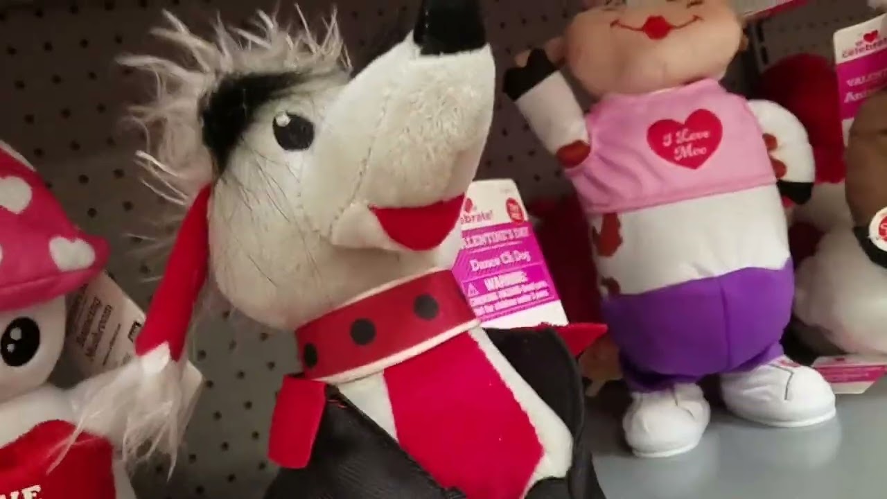 Walmart  Valentine's  day 2024 singing toys