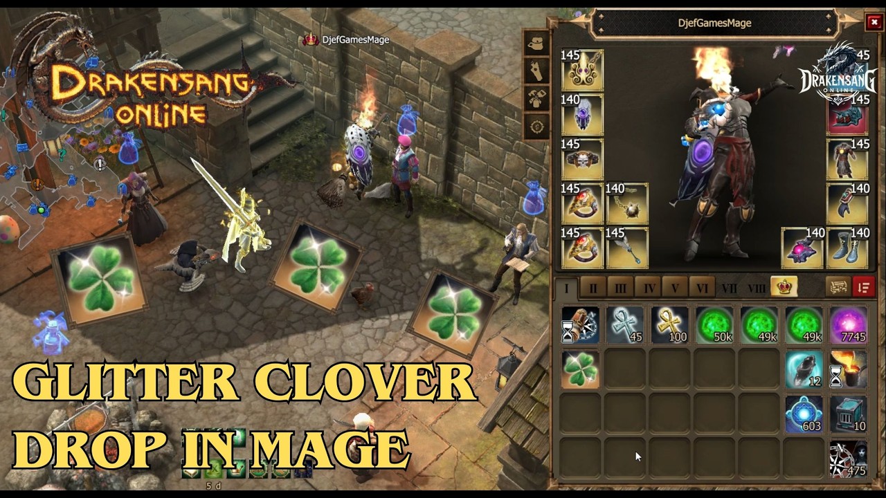 Drakensang Online - Glitter Clover Drop in Mage! DSO