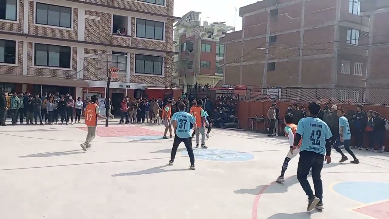 backetball in universal engineering college..