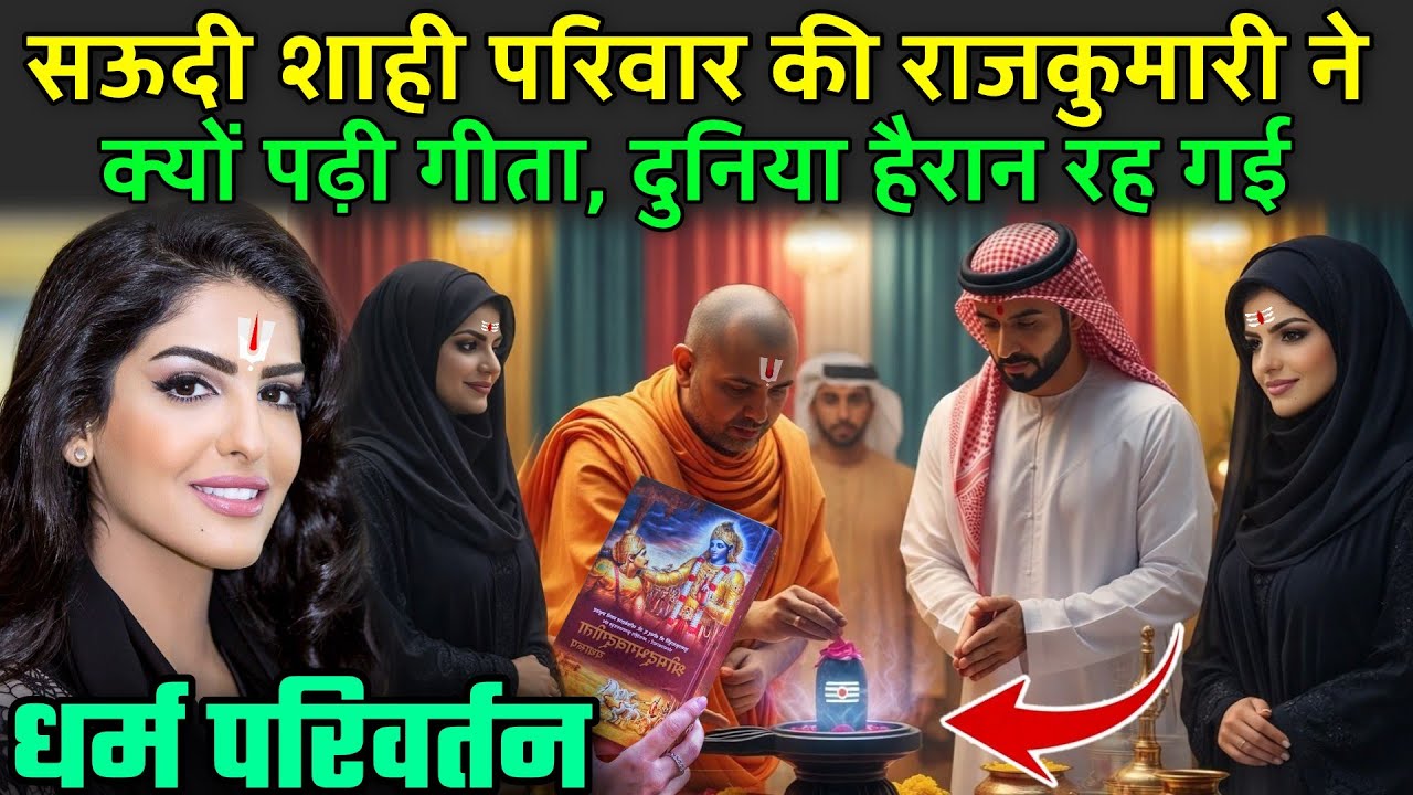 सऊदी शाही परिवार की राजकुमारी ने क्यों पढ़ी गीता, दुनिया हैरान रह गई | Bhagwat Geeta In Saudi Arabia
