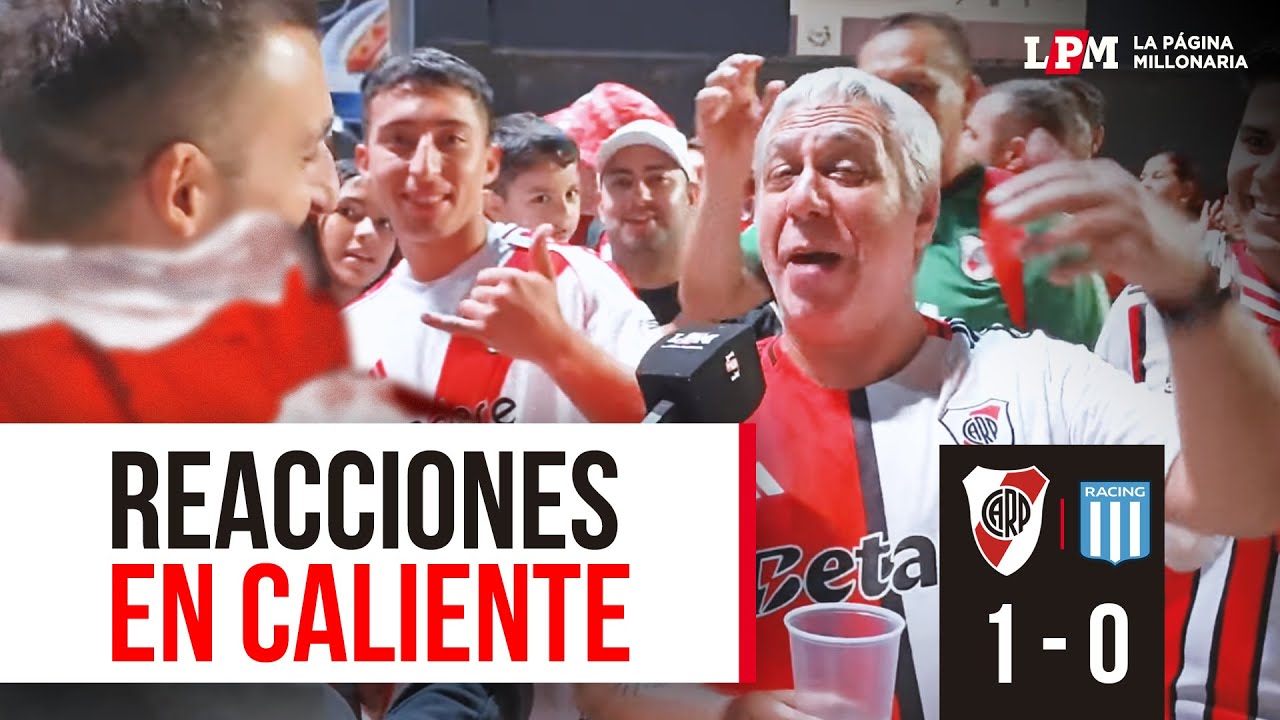 REACCIONES EN CALIENTE | RIVER 1-0 RACING | COPA ARGENTINA 🔥