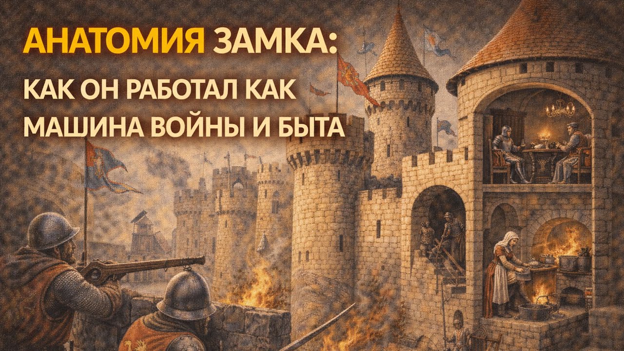 Средневековый Замок Изнутри: Оборона, Быт И Выживание