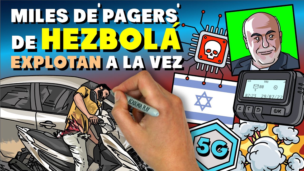 💥¿Cómo pudieron explotar tantos dispositivos a la vez? (Israel vs. Hezbolá)