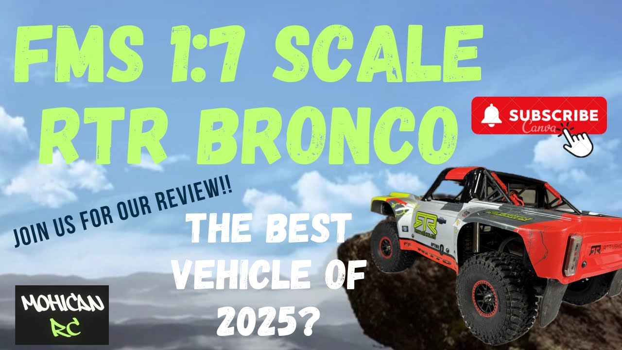 Does FMS make a basher RC? Our review of the FMS 1:7 Ford Bronco RTR EB Brushless 4WD SC Truck