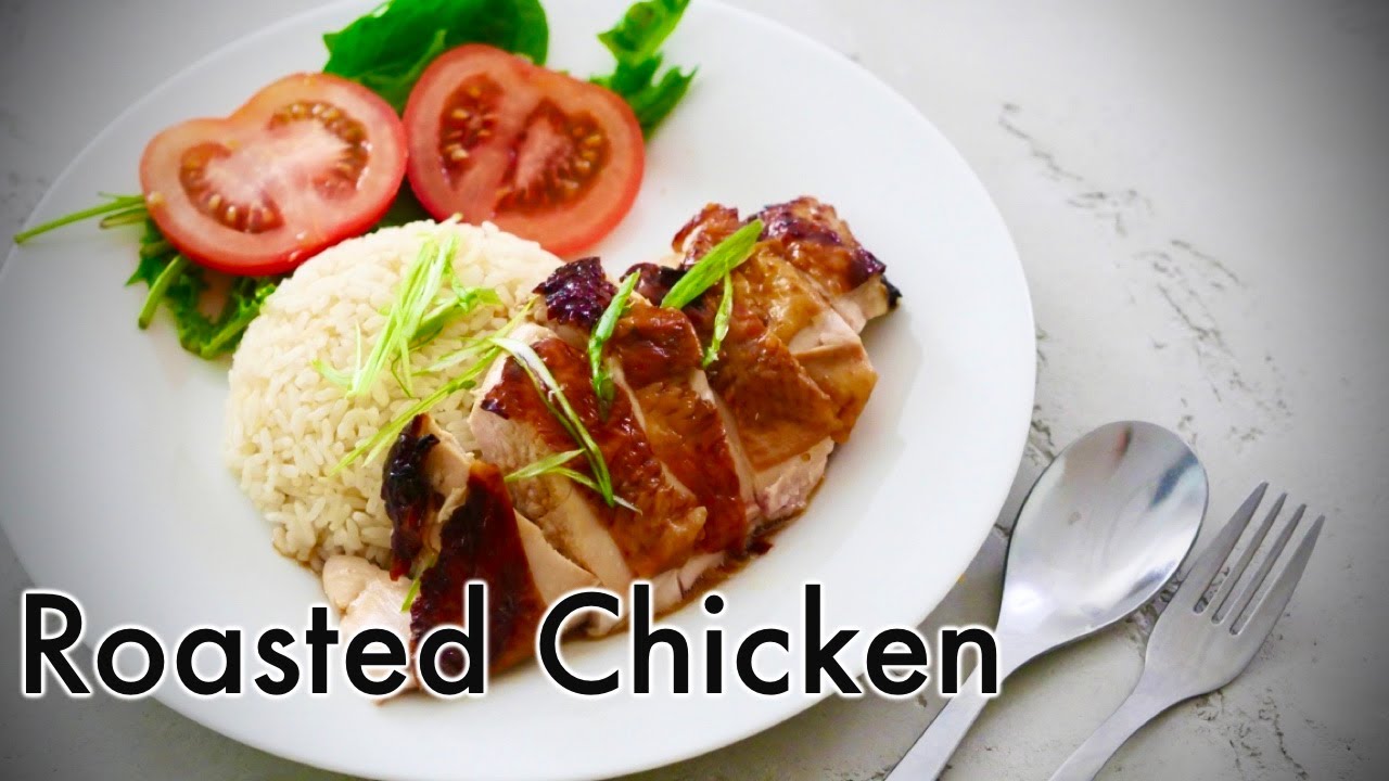 Homemade Roasted Chicken Rice | 烧鸡饭