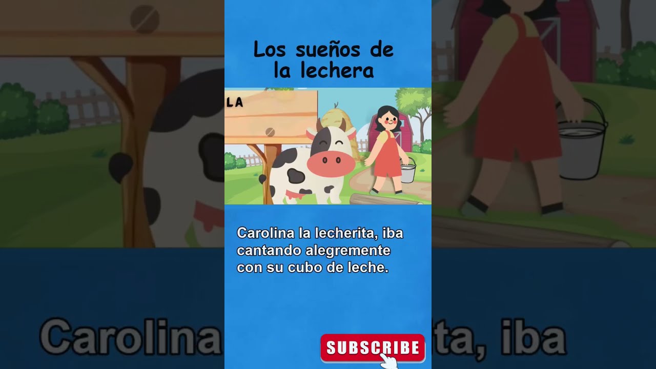 👧F&aacute;bula La Lecherita 👧cuentos cortos para dormir  #cuentosinfantiles #cuentoscortosconvalores