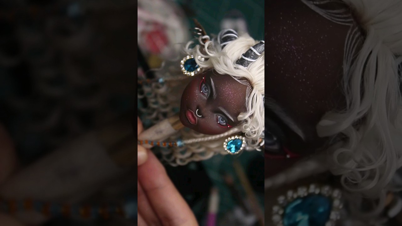 Clawdeen Wolf x Venus Mcflytrap Monster High Doll Repaint #customdoll #doll #repaint #ooak