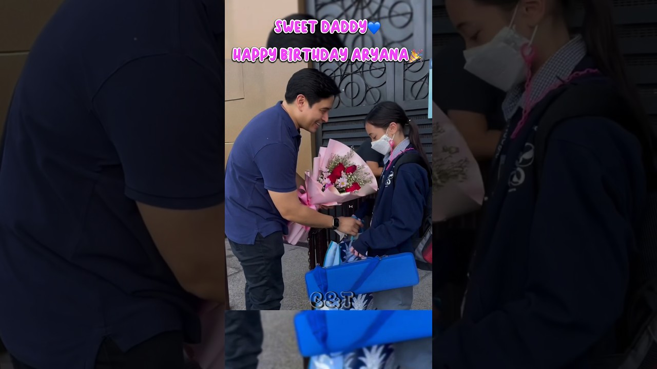 SWEET DADDY - ALFRED VARGAS AND HER DAUGHTER ARYANA #shorts