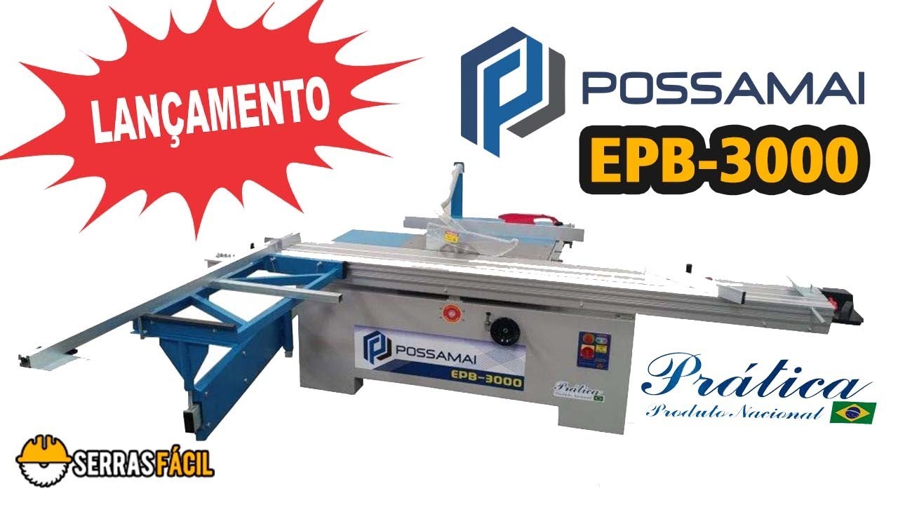 ESQUADREJADEIRA DE PRECIS&Atilde;O EPB-3000 POSSAMAI