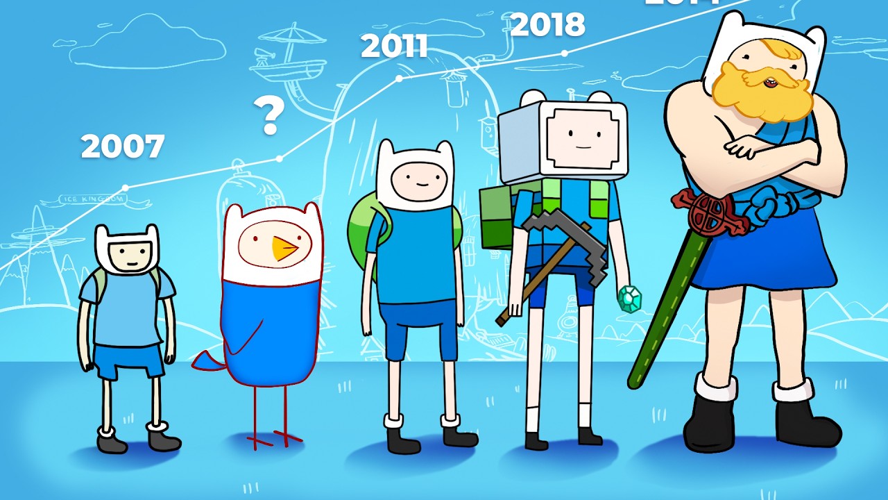 Every Time Adventure Time Changed Their Animation Style