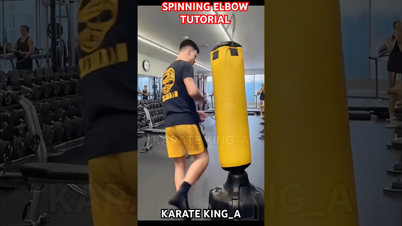Cobra Kai Spinning Elbow 🥋 | Karate Move #shorts #karate #youtubeshorts #mma #india #usa #mma #yt