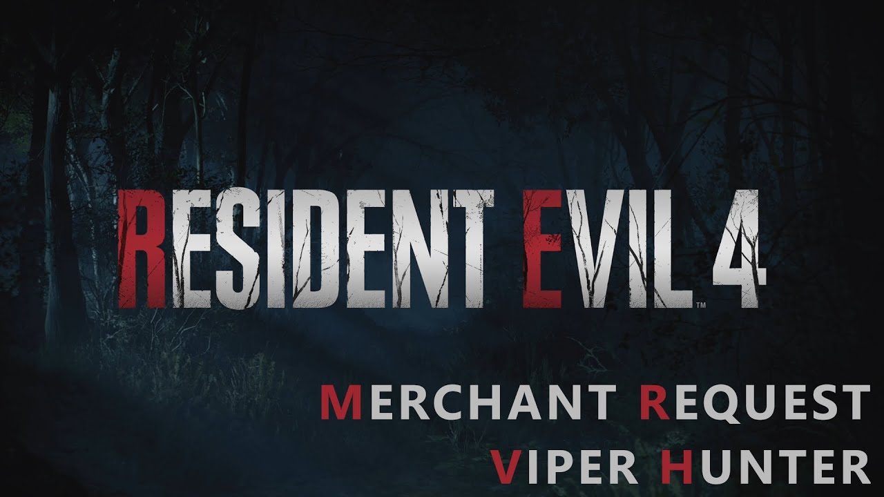Resident Evil 4 Remake - Merchant Request: Viper Hunter Guide