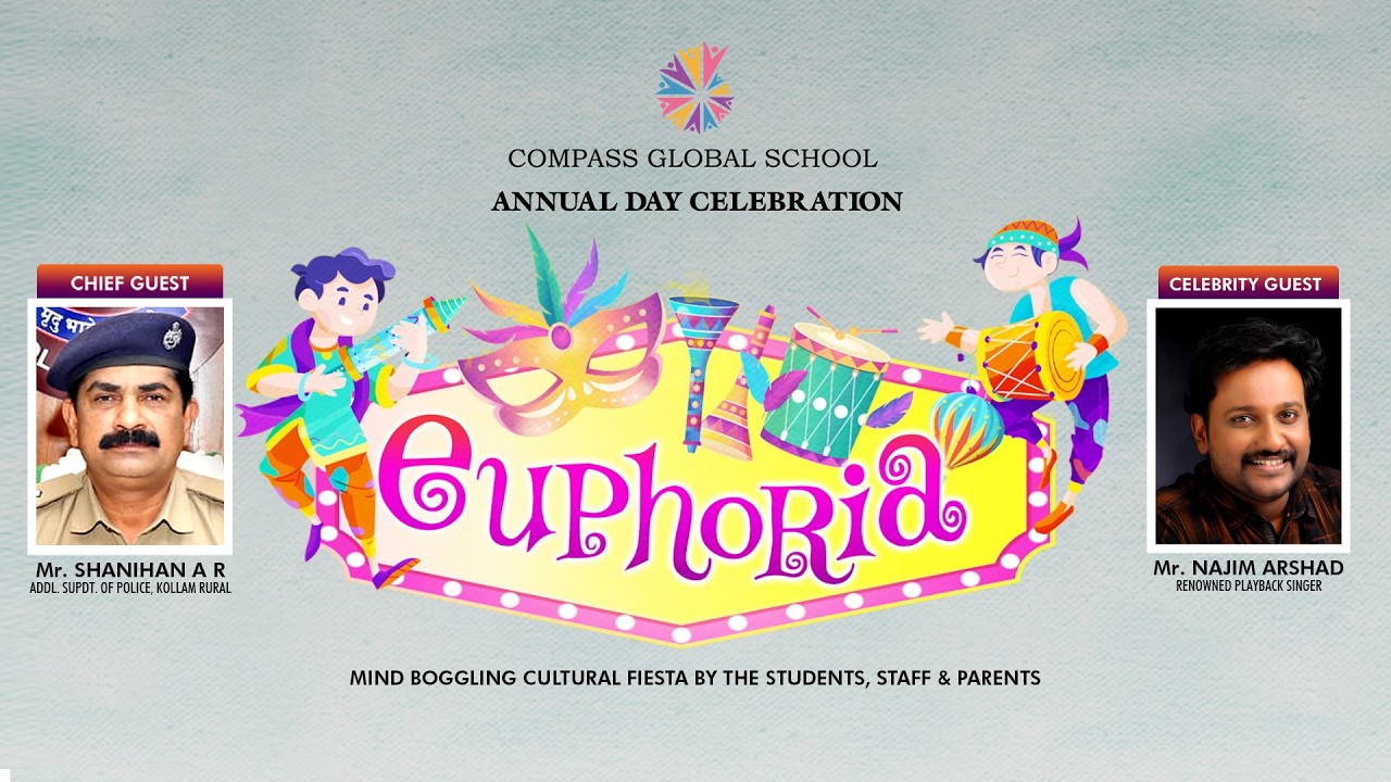 EUPHORIA 2026 II ANNUAL DAY CELEBRATION LIVE II COMPASS GLOBAL SCHOOL, VALAKOM II JEBS STUDIO
