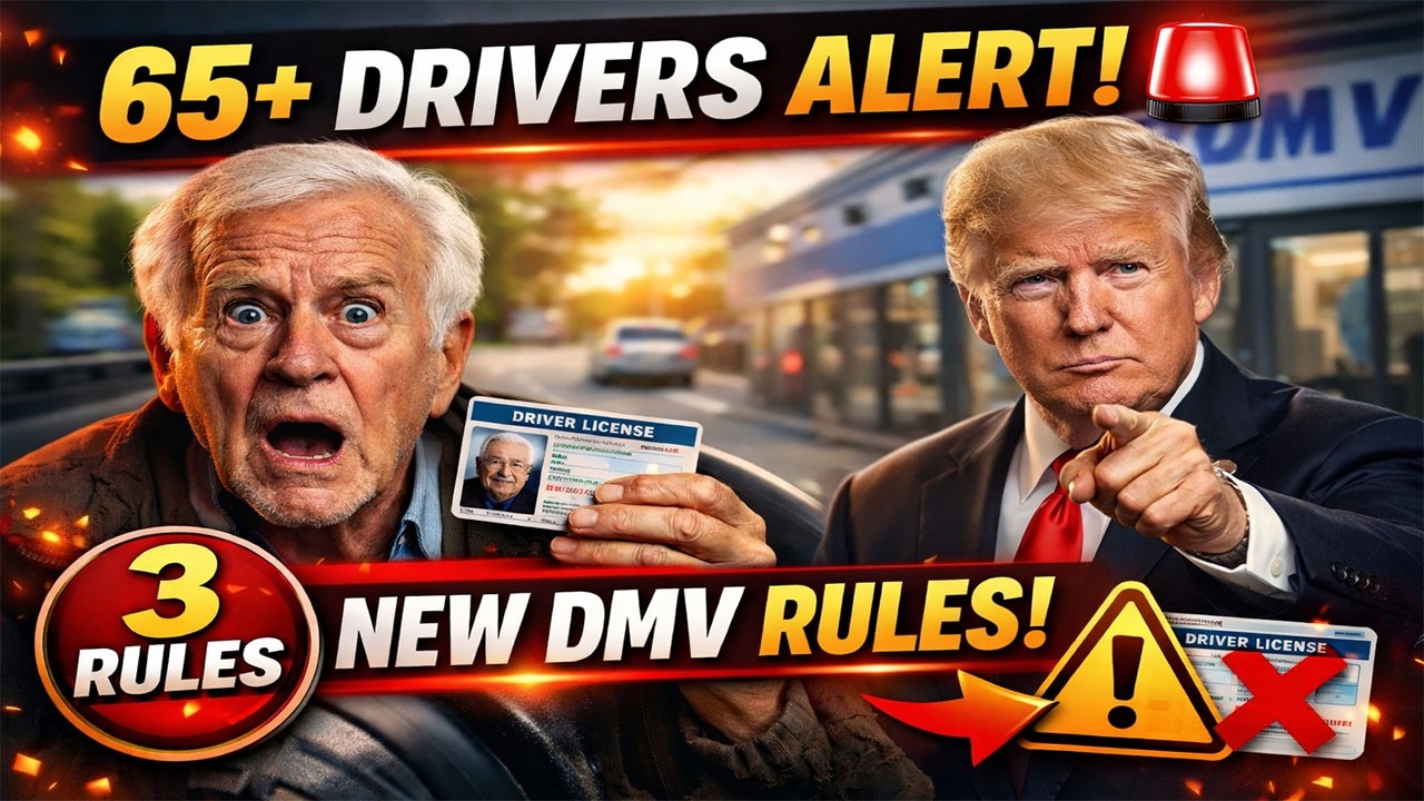 🚨 65+ Drivers Alert: 3 DMV Rule Changes That Could Impact Your License!