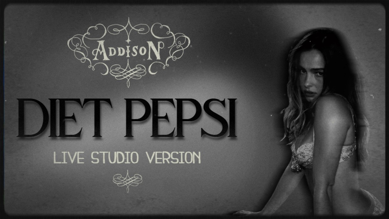 Addison Rae - Diet Pepsi + Outro (Live Studio Version)