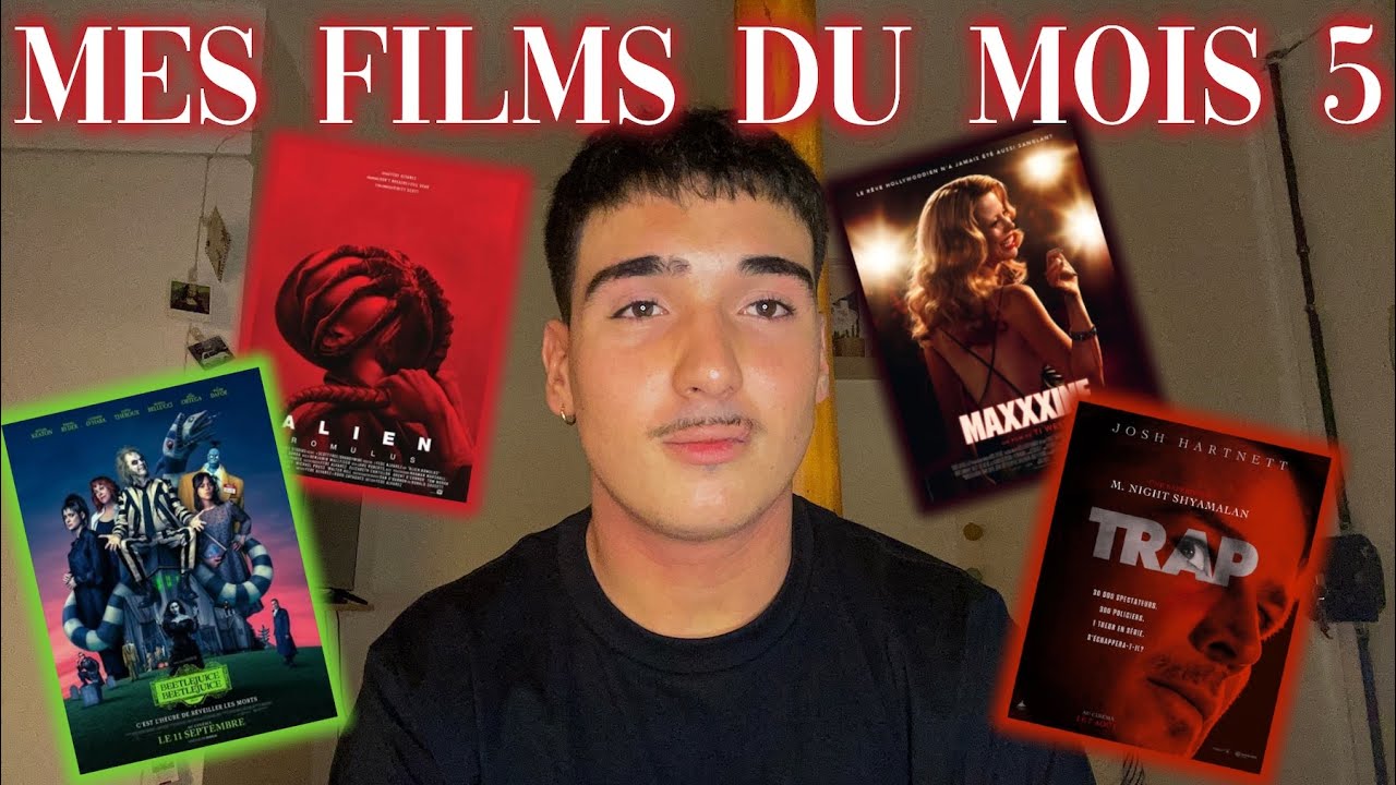 ASMR MES FILMS DU MOIS #5 (j'ai campé au cinoche)