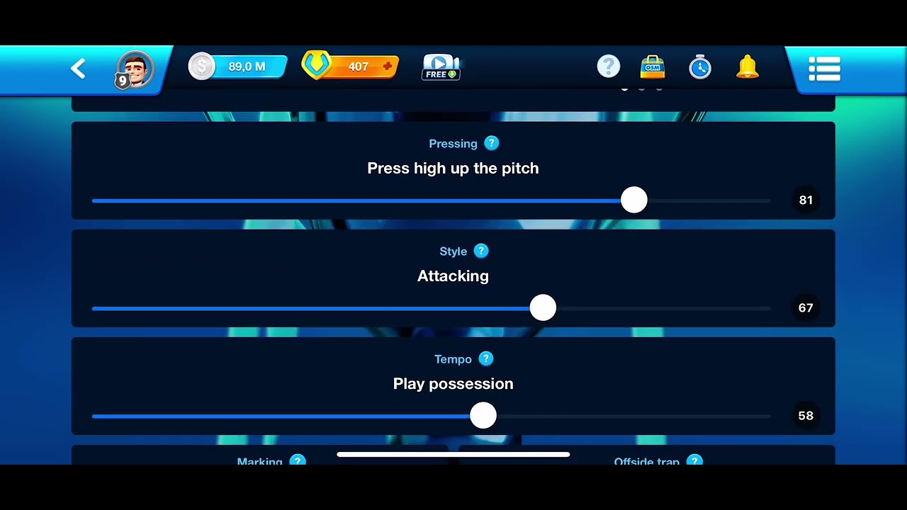 OSM best tactics all wins 2024 Online Soccer Manager