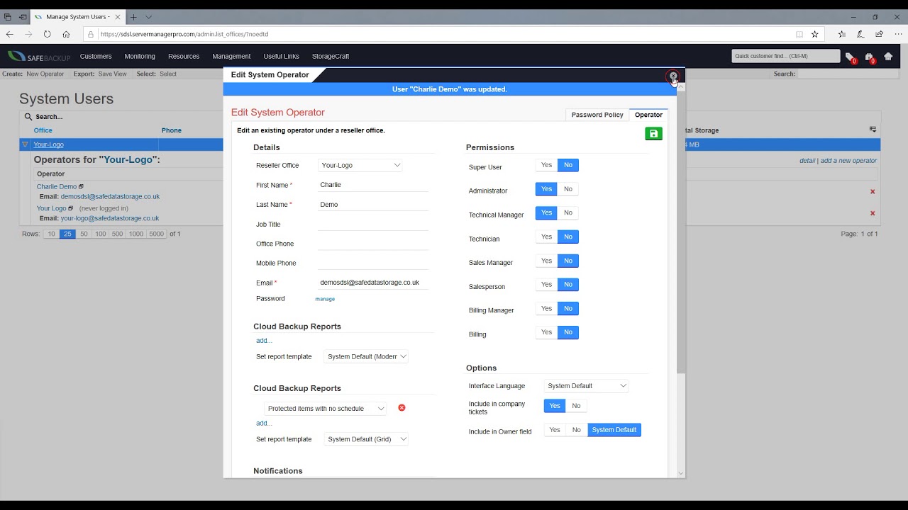 How to Manage Backup Reports | Safe Data Storage