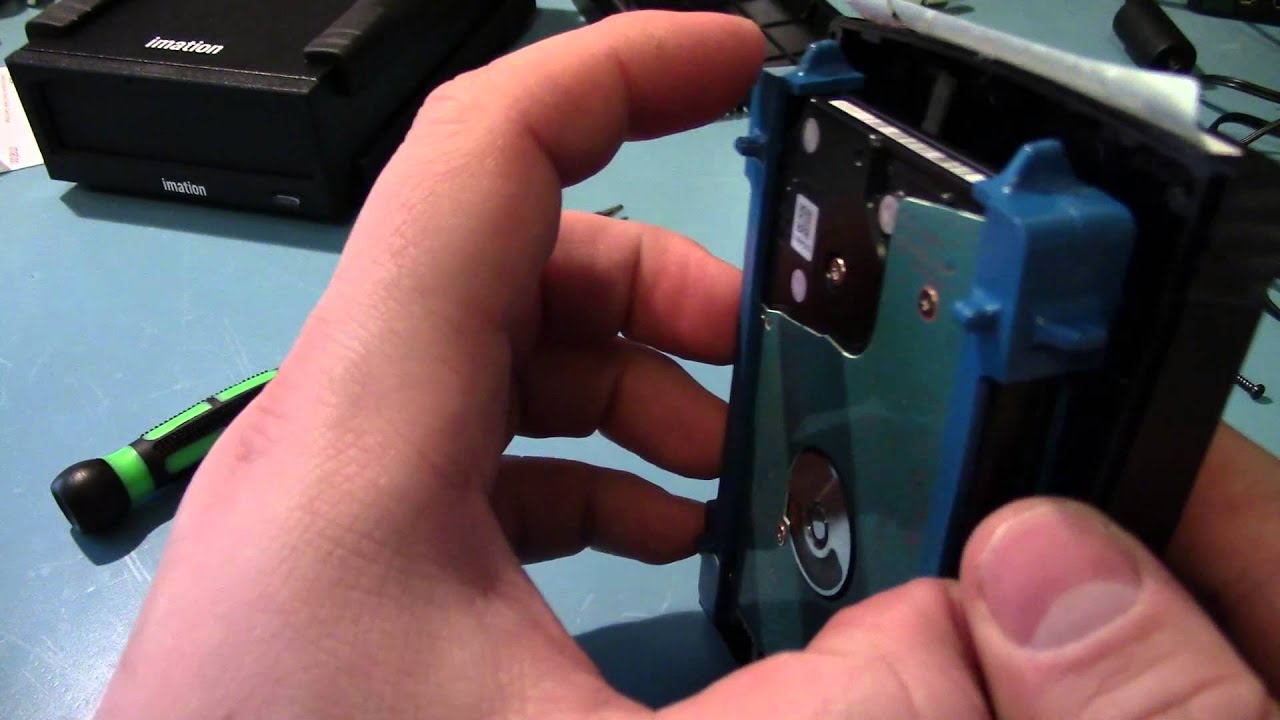 Imation RDX Drive Teardown