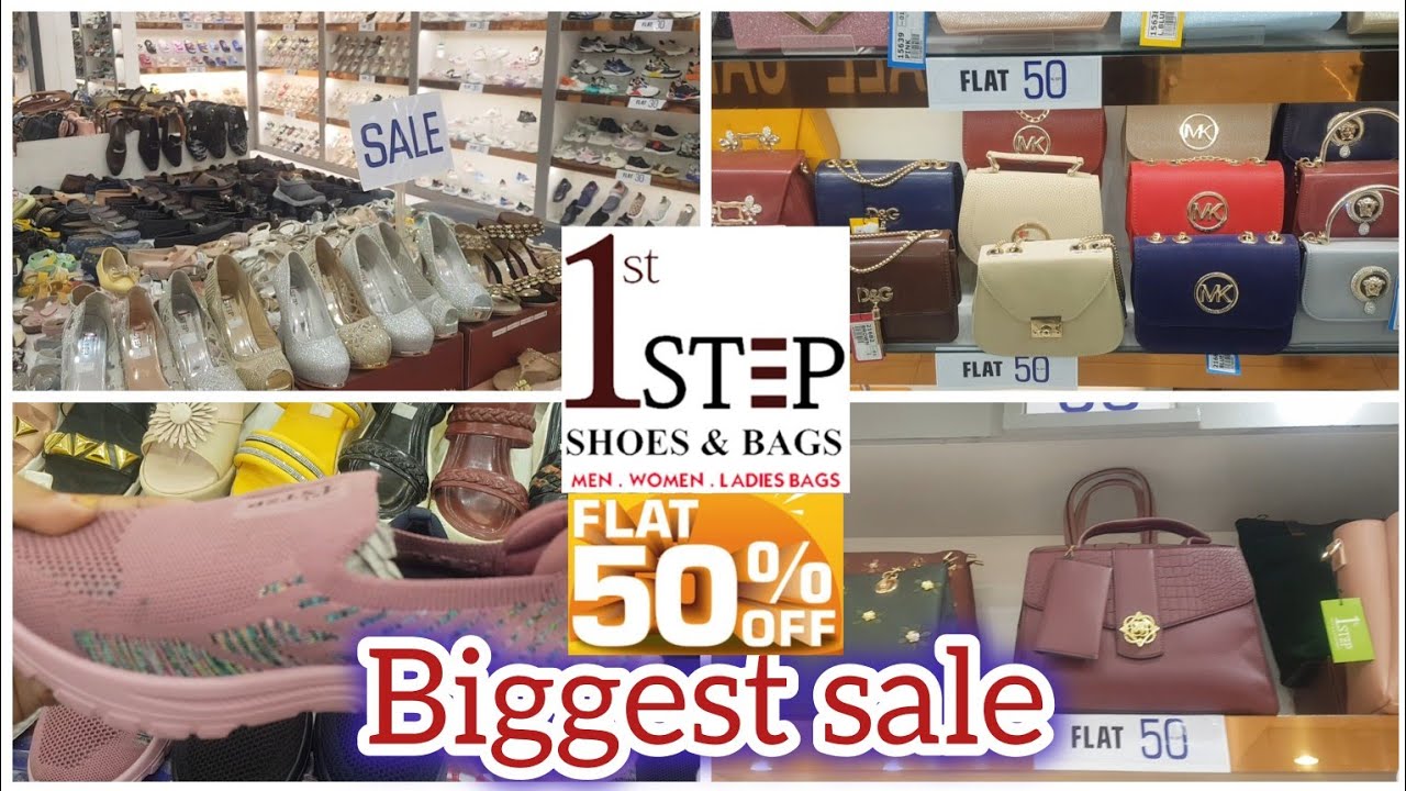 1st Step Shoes and Bags New Year Sale Flat 50% Off || 1st Step Winter Collection January 2025