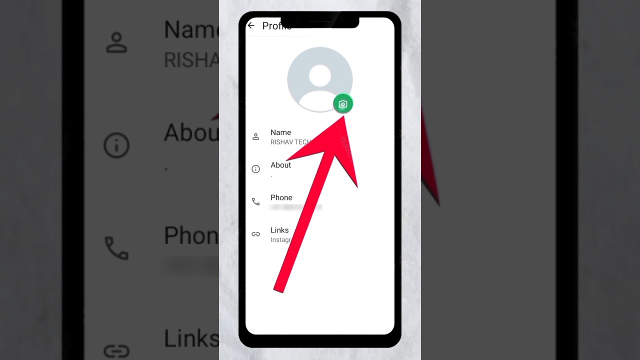 Whatsapp par dp kaise lagaye 😱 How to set dp on whatsApp 2025 | #shorts