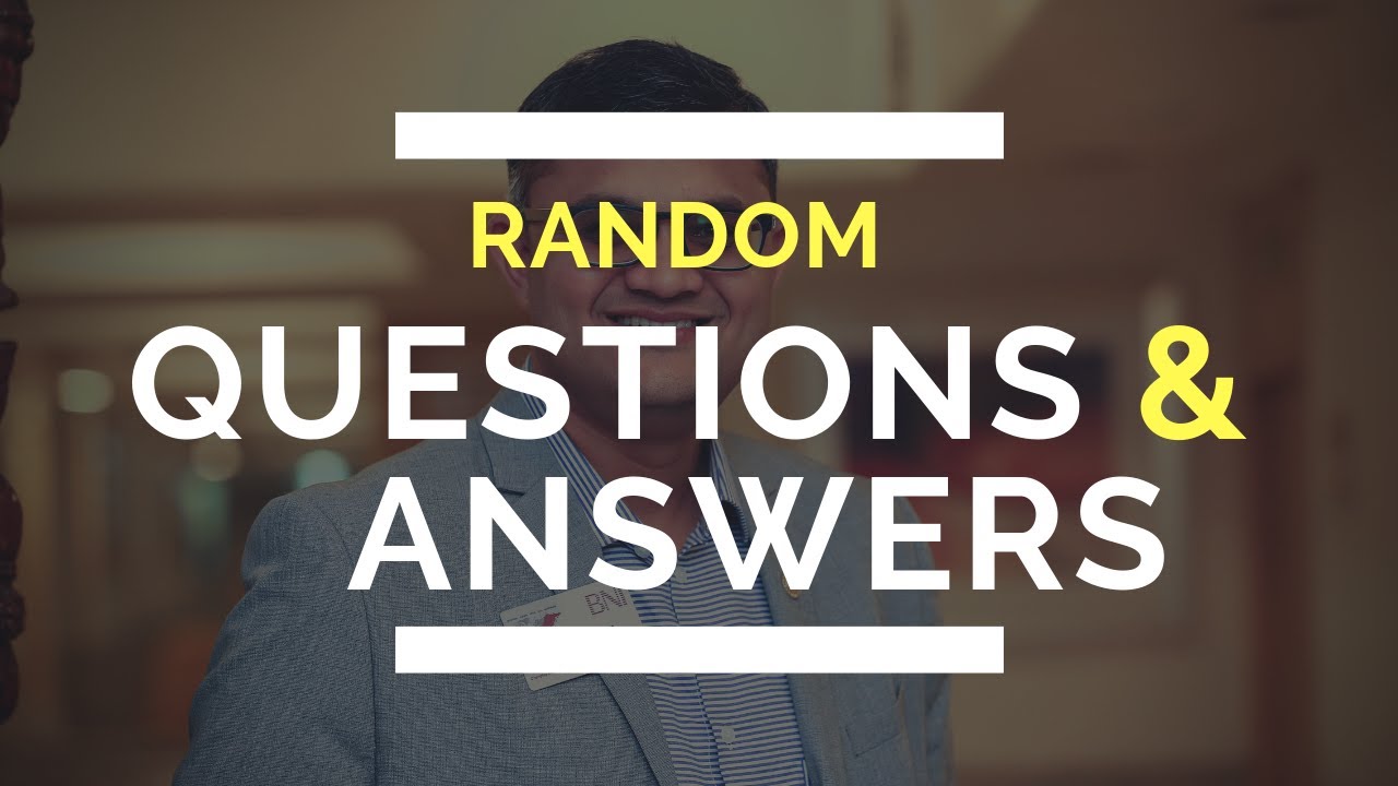 Random Q & A with the Happyness Coach