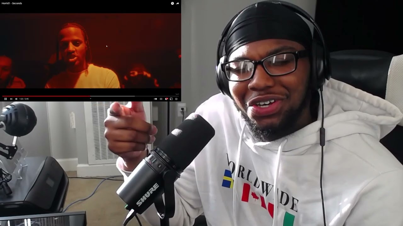 AMERICAN REACTS TO Horrid1 - Seconds