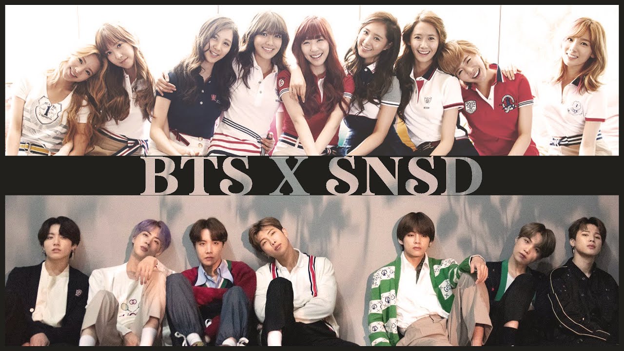 BTS X SNSD MOMENTS (PART 3)