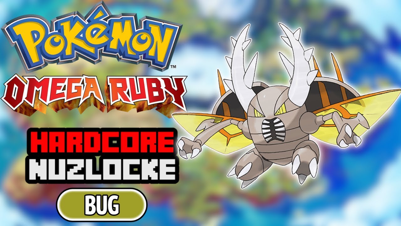 Pokemon Omega Ruby Hardcore Nuzlocke - BUG Only (NO Items, NO Overleveling)