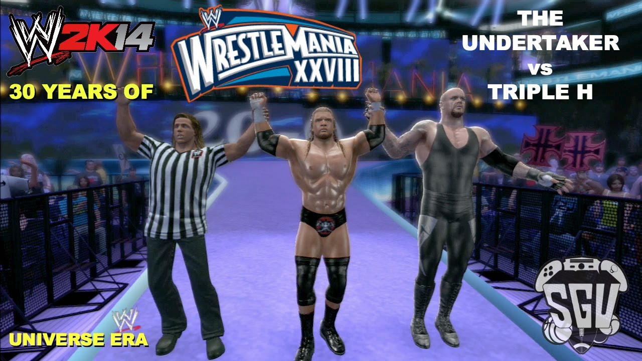 WWE 2K14: 30 Years of Wrestlemania (EP41) - The Undertaker vs Triple H (Wrestlemania 28)
