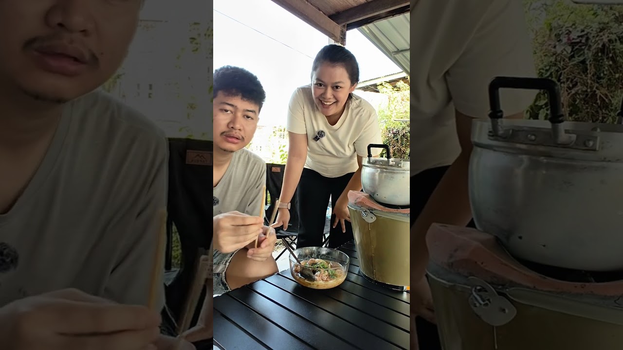 ต้มเส้นเล็ก สูตรแม่ตูน อร่อยนะ