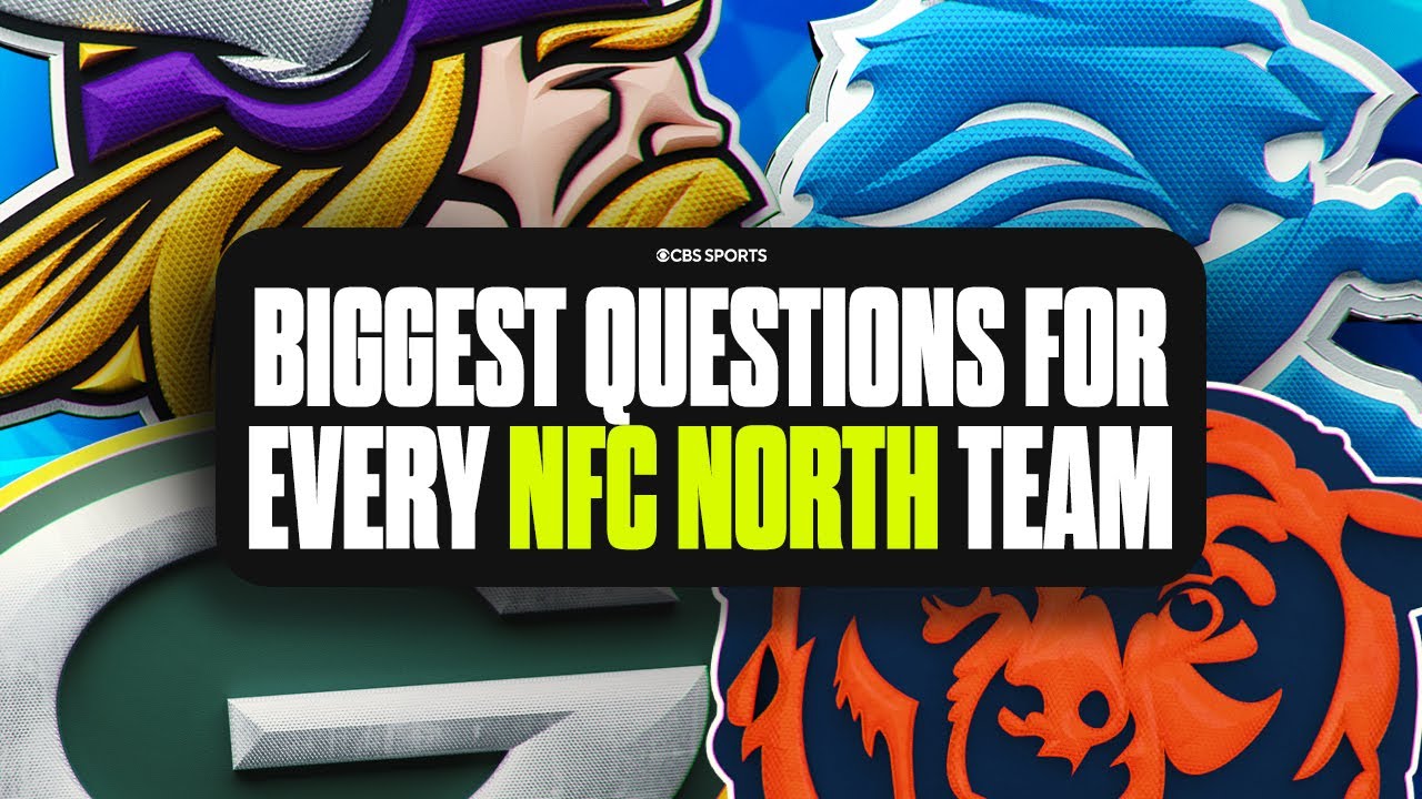 Biggest Questions for EACH NFC North team after camp | Bears, Lions, Vikings, Packers