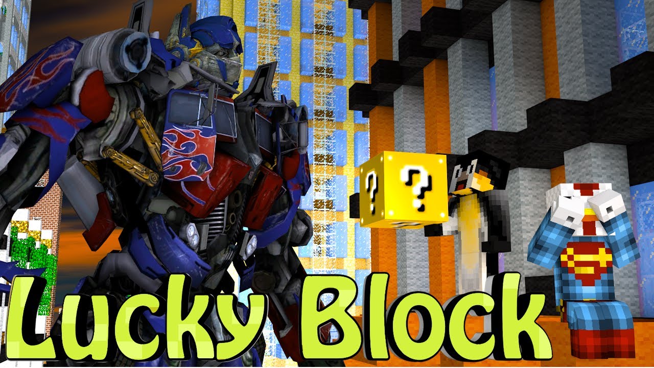 Minecraft | LUCKY BLOCK BOSS CHALLENGE - TRANSFORMERS MOD! - Orespawn