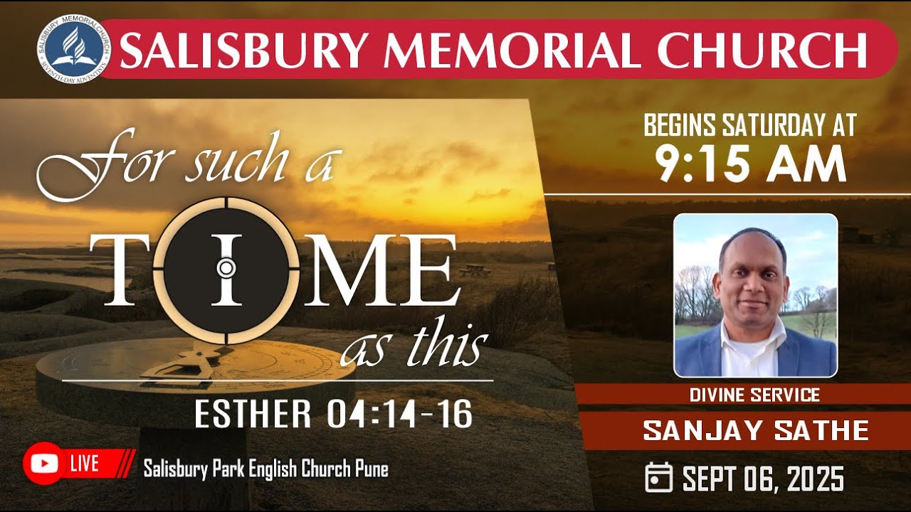 CHURCH SERVICE LIVE || FOR SUCH A TIME AS THIS || SEPTEMBER 06, 2025 || @ 09:15 AM