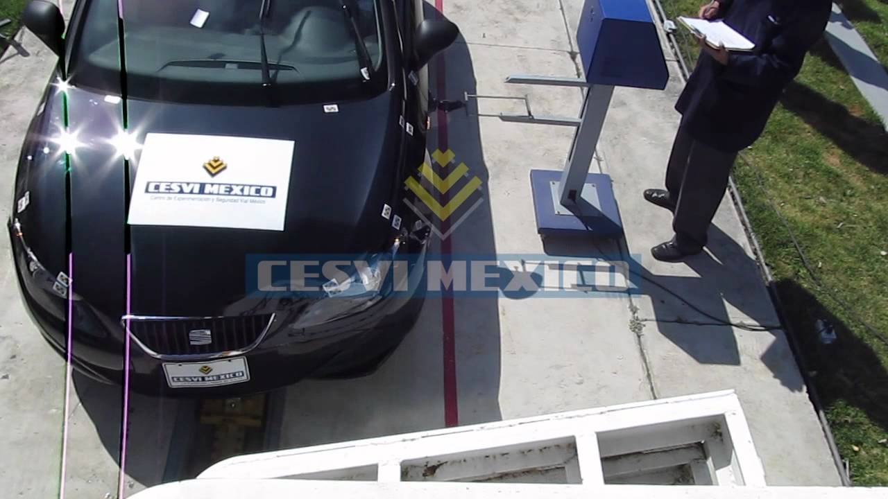 Low Speed Crash Test 2012 SEAT Ibiza