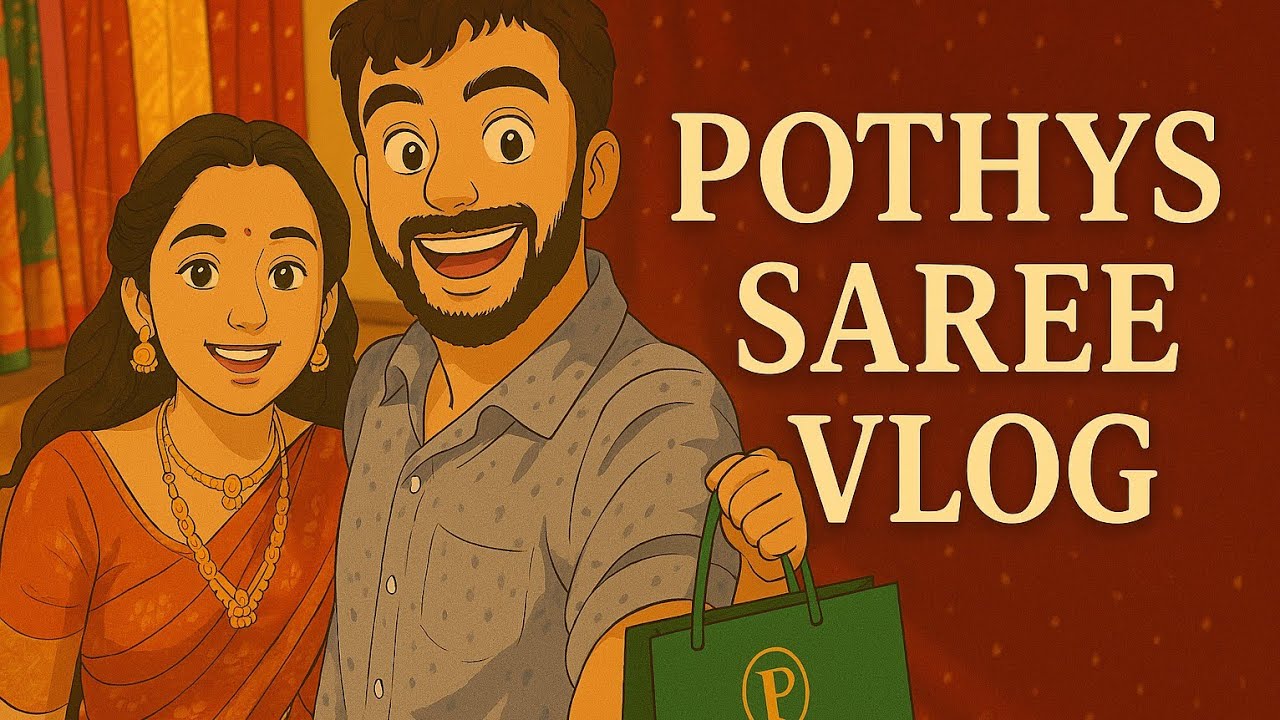 POTHYS BENGALURU SAREE VLOG 🥻